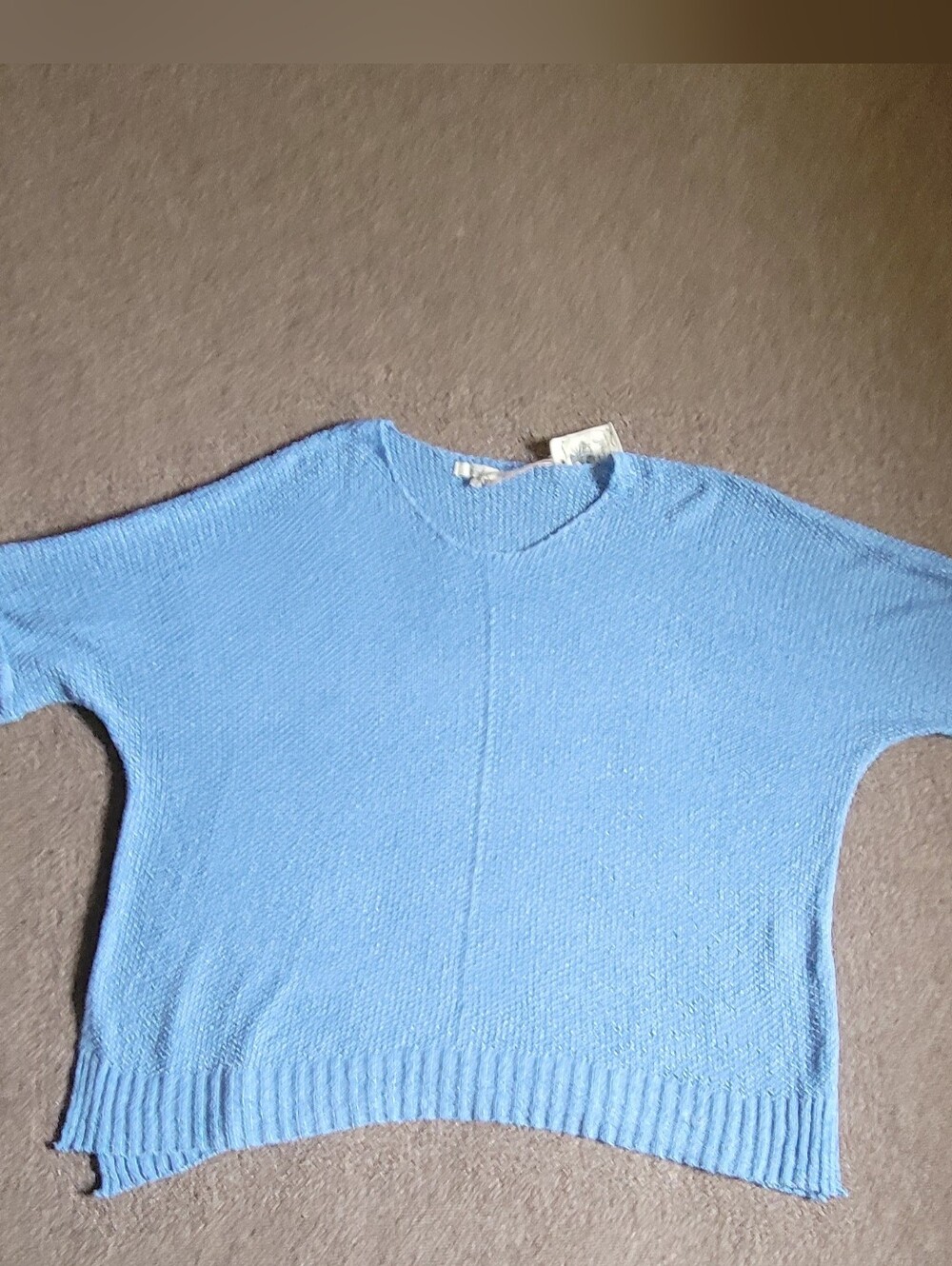 1 NWT Easel Los Angeles Pretty Periwinkle Blue Mid/Lightweight Sweater! - Picture 3 of 6